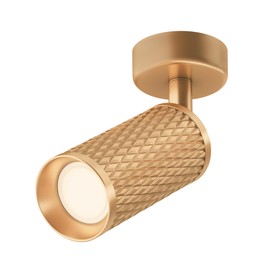 MAYTONI DECORATIVE LIGHTING Spot Focus Design Gold Aluminium 1 x GU10 Excl. for Living Room, Kitchen, Bedroom, Dining Room, Office