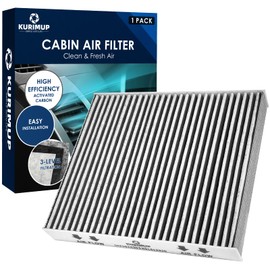 KURIMUP Premium Cabin Air Filter with Activated Carbon,Replacement for CF10743, Fit for Chrysler Town & Country,Dodge Grand Caravan,Nissan Armada/Titan,Infiniti G25/G35/M45/Q40/Q50/QX70.