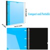INFUN 1 Inch Telescoping 3 Ring Binder - 4PCS, Flexible