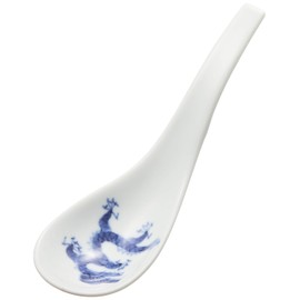 有田焼 Ceramic Spoon Dragons Text R2017 