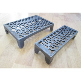 IRONMONGERY WORLD® New Quality Cast Iron air Brick Vent Victorian Pattern Vintage Repro (Small)