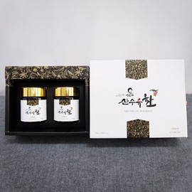 Food Workshop [푸드공작소]구례 산수유환 세트 110g x 2(선물포장) [Food Workshop] Gurye Cornelian Cherry Pill Set 110g x 2 (Gift Packaging)