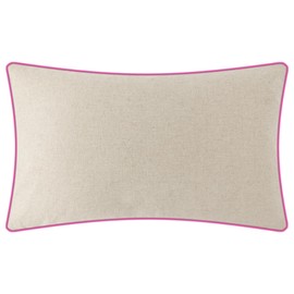 KINGROSE Embroidery XOXO Throw Pillow Cover Valentine's Day Cushion Cover Decorative Pillow Case for Sofa Couch Chair Bed Home Living Room 12 X 20 Inches