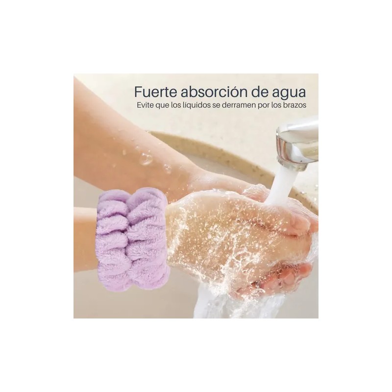 50 Set Cuidado Facial Banda Diadema Skin Care Limpieza Facia