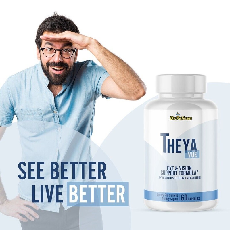 Pelican Vitamins THEYAVUE- Eye Support- 60 Capsules