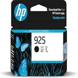 HP 925 Black Original Ink Cartridge Compatible OfficeJet PRO 8123, Officejet PRO 8120 Series, OfficeJet PRO 8130 Series
