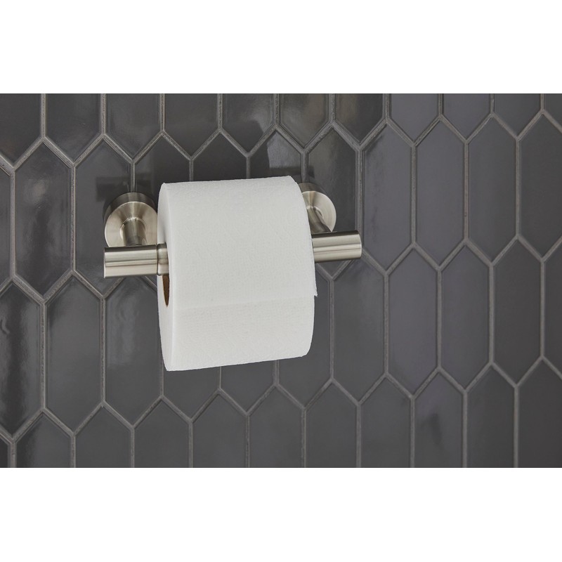 Gerber Parma Wall Mounted Toilet Paper Roll Holder D446258BN, Modern
