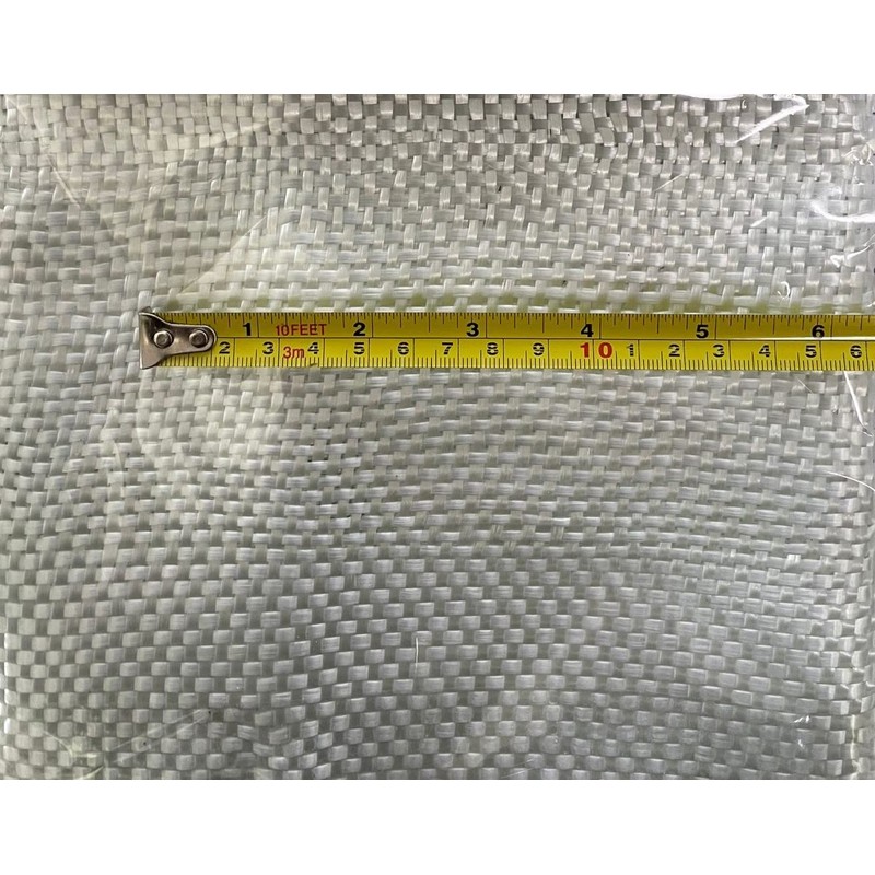 Fibreglass Fabric 500 g/m² for Epoxy Resin and Polyester, White,