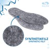 SULPO 3 Pairs of Felt Insoles for Men, Women and