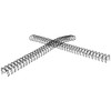 GBC Arillo Metálico Twin Loop 3:1-9/16" para Engargolar, Color Negro,