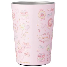 Skater STCV2-A My Melody Happiness Girl Sanrio Insulated Coffee Stainless Steel Tumbler, 13.5 fl oz (400 ml)