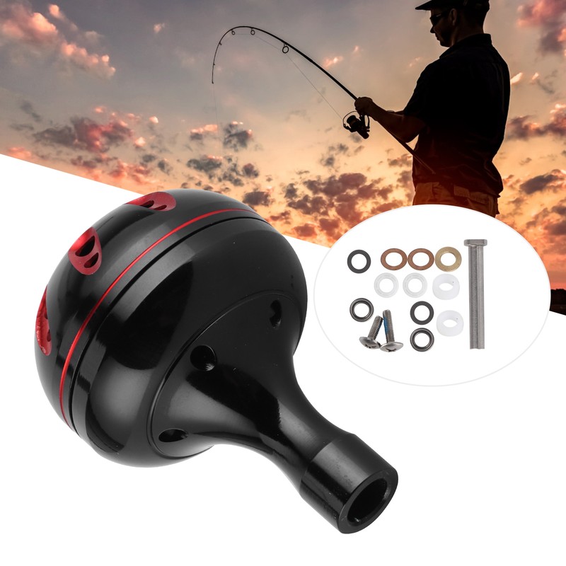 38MM Fishing Reel Handle Knob Metal Replacement Fit for S/D/A