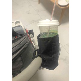 Ucity Stroller Cup Holder Buggy Pocket Organizer for Stroller, Wheelchair, Rollator and Walker