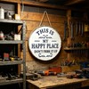 This Is My Happy Place Don'T F It Up Funny