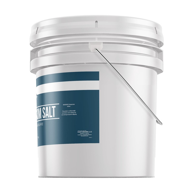 Earthborn Elements Epsom Salt (3.5 Gallon), Magnesium Sulfate Soaking Solution