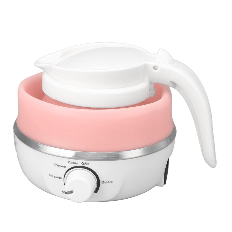 0.6L Foldable Electric Kettle 600W Heat Resistant Rust Proof Portable