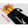 Goshawk 8Pcs 18cm 7075-T6 Aluminum Alloy Outdoor Camping Trip Tent