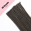 Kyriena Thin 0.6cm SE Dreadlocks Extensions 24 Inch Synthetic Dreads