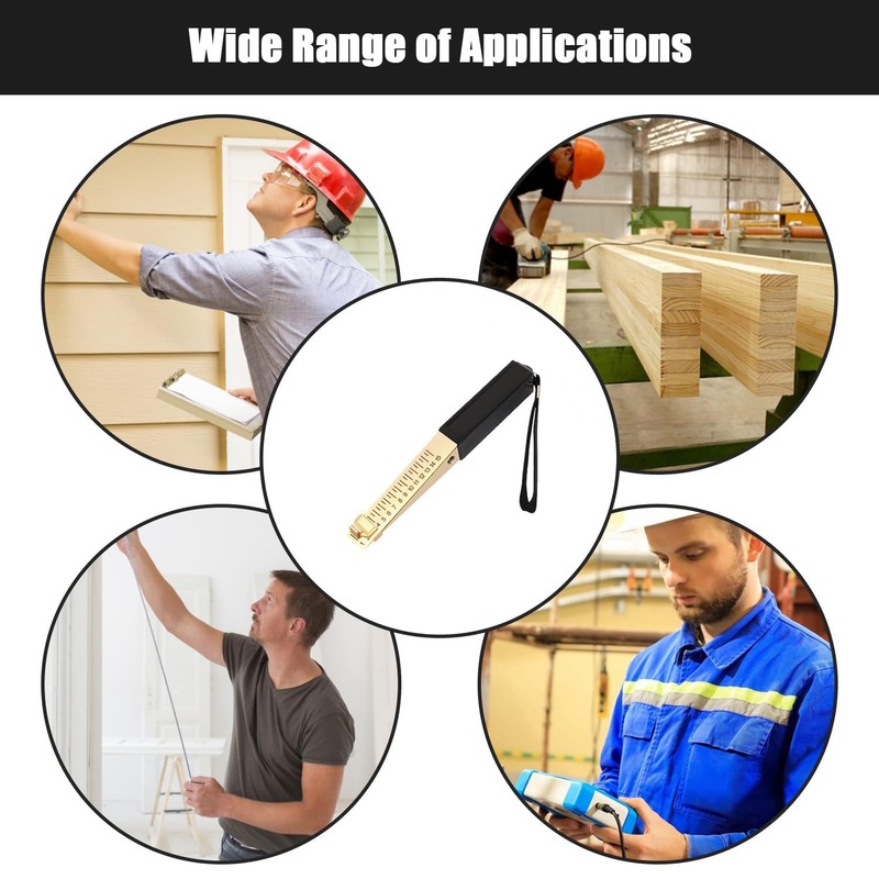 Door Gap Measuring Tool, 1-15mm Fire Door Gap Gauge –