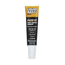 Liquid Nails LN-547 8 Pack 5 oz. Fuze It Multi-Surface Construction Adhesive, White