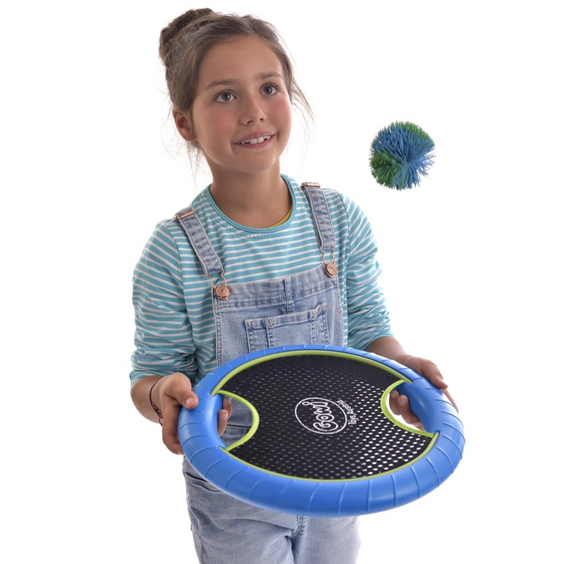 Gowi 630-58 Active Hand Trampoline with 2 Balls, Ball Game