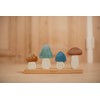 Little Dutch Forest Friends 7230 FSC Wooden Stacking Game Mushrooms