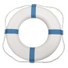 TAYLOR MADE PRODUCTS Decorative Life Ring, White with Blue Stripes,