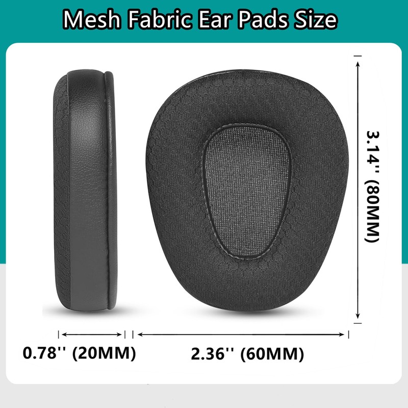 YDYBZB Earpads Replacement Ear Pads Compatible with BlueParrott B650/S650(650XT 650