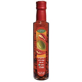 Mantova Mantova Organic Chili Flavored Extra Virgin Olive Oil, 8.5 Fl Oz (Pack of 2)
