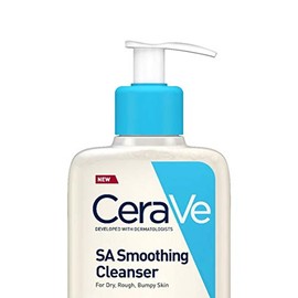 CeraVe SA Smoothing Cleanser | 236ml/8oz | Face and Body Wash with Salicylic Acid