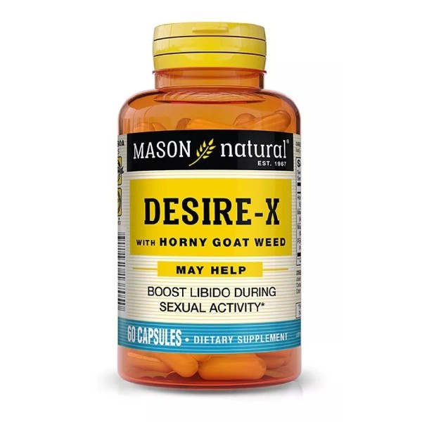 Maklen Desire-x Mason Natural 60 Cápsulas Función Eréctil
