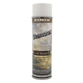 Zenex Gleamonex Premium Non-Ammoniated Glass Cleaner, 20 oz. can, 1 count, Brown (Model: 495205-1)