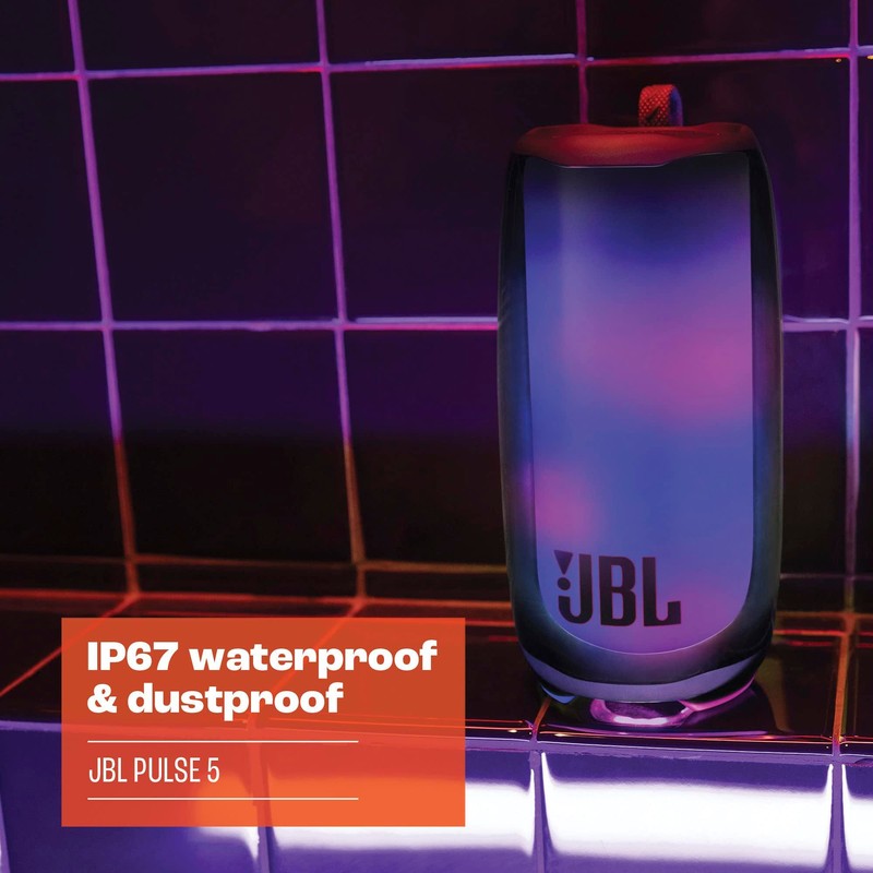 JBL Pulse 5 Portable Bluetooth Speaker with Dazzling Light Show