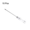 sourcing map Mini Slotted Screwdriver, 3.0mm Flat Head 115mm Length