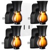 Earffloz 4 Sets Blank Plug-in Air Freshener Polarized Wall Plug