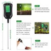 Multifunctional High Accurancy Soil PH Tester Soil Moisture/PH/Temperature Sunlight Intensity