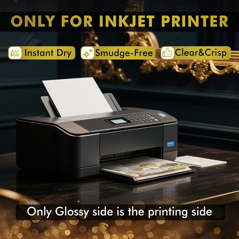 A-SUB Premium Photo Paper High Glossy 5x7 Inch 72lb for