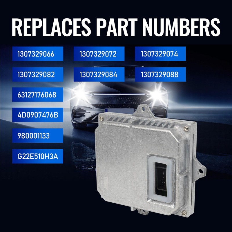 1307329076 for 6 Series X3 xenon lamp ignition module ballast