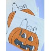 peanuts 2 Individual Paper Decoupage Beverage Size Napkins Fall Pumpkin