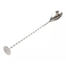Launers Cuchara Coctelera, Agitador, Bailarina Acero Inoxidable 2pza