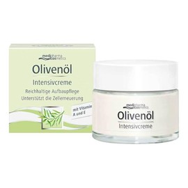 Medipharma Cosmetics Olivenol Intensive Cream, Anti-Wrinkle Face Cream with Pure Retinol, 50 ml, Moisturising, Firming, Anti-Ageing and Regenerating for Dry Skin with Olive Oil and