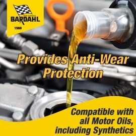 Bardahl 1560 Full Metal Motor Oil Additive - Car Engine Protection Treatment - ZDDP Formula with C60 Fullerenes Nano Anti-Wear Anti-Friction Formula to Protect & Lower Temperature - 12 fl oz (6 Pack)