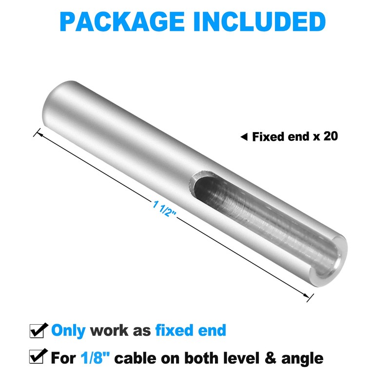Sidasu 20 Pack 316 Stainless Steel Terminal Toggle Anchor Angle