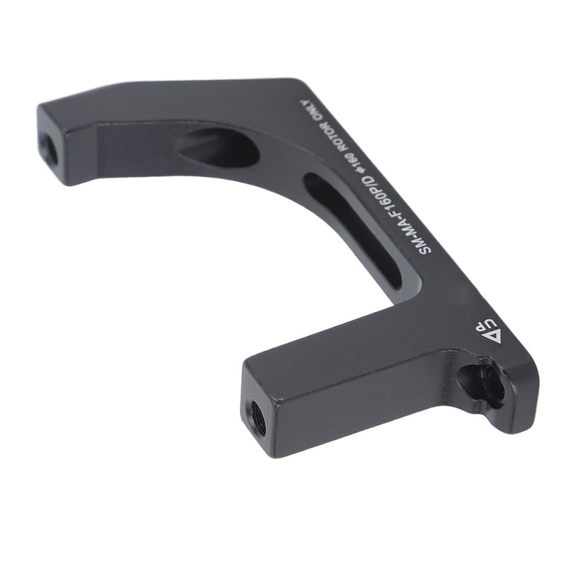 Bike Disc Brake Adapter Aluminium Alloy Black Mounting Bracket Converter