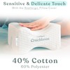 Cruchlorent - Replacement Cushion Cover for Lunar Grid Knee Pillow