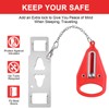 KUOGO Portable Door Lock-2 Pack Solid Heavy Duty Extra Lock