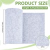 BENECREAT 118x9.4Inch Light Gray Felt Roll, Fabric Sheets Soft Woven