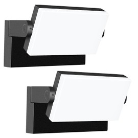 rosykite 40W lED Wall Pack Lights Outdoor Exterior Lighting Wall Mount,Modern Outside Flood Lights Fixtures with 360 °Rotation, 5000K Security Lights for Garage Barn