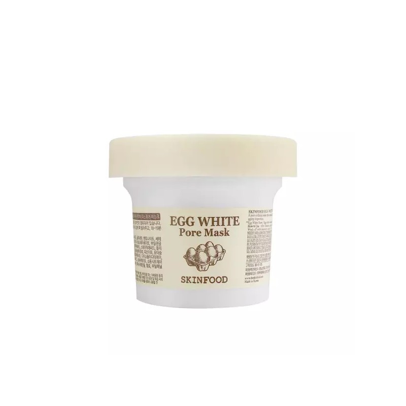 Skin Food 스킨푸드 에그 화이트 포어 마스크 120g 워시오프 Skinfood