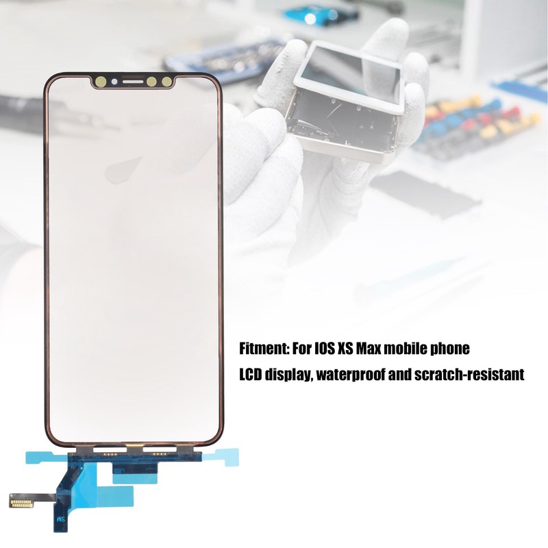 LCD Touch Screen Digitizer Waterproof Cell Phone Maintenance Repair for